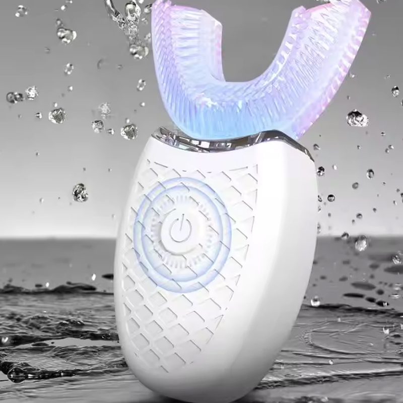 Teeth Whitening Device - Weiche Borsten, U-Form, intelligente Zahnaufhellung, wasserdicht,
