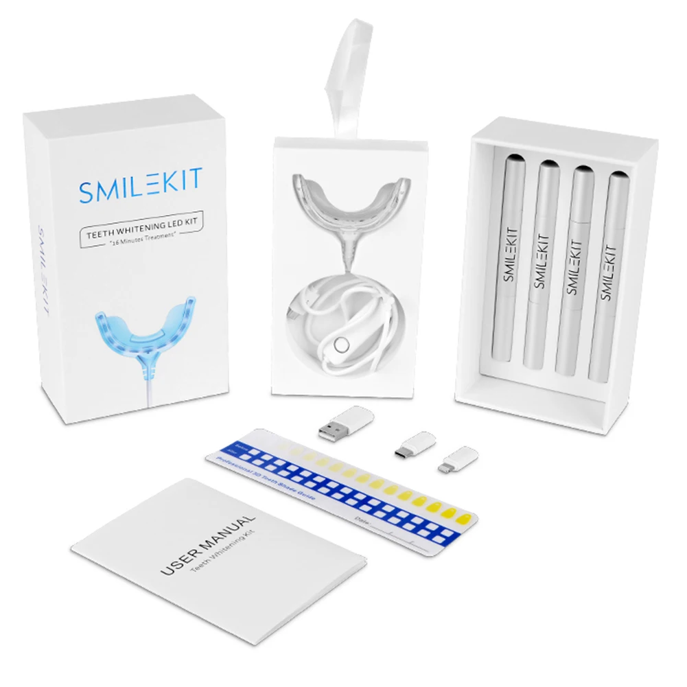 Smart Timing 16 LED Kaltlicht  – Teeth Whitening Laser Bewertung und Preis