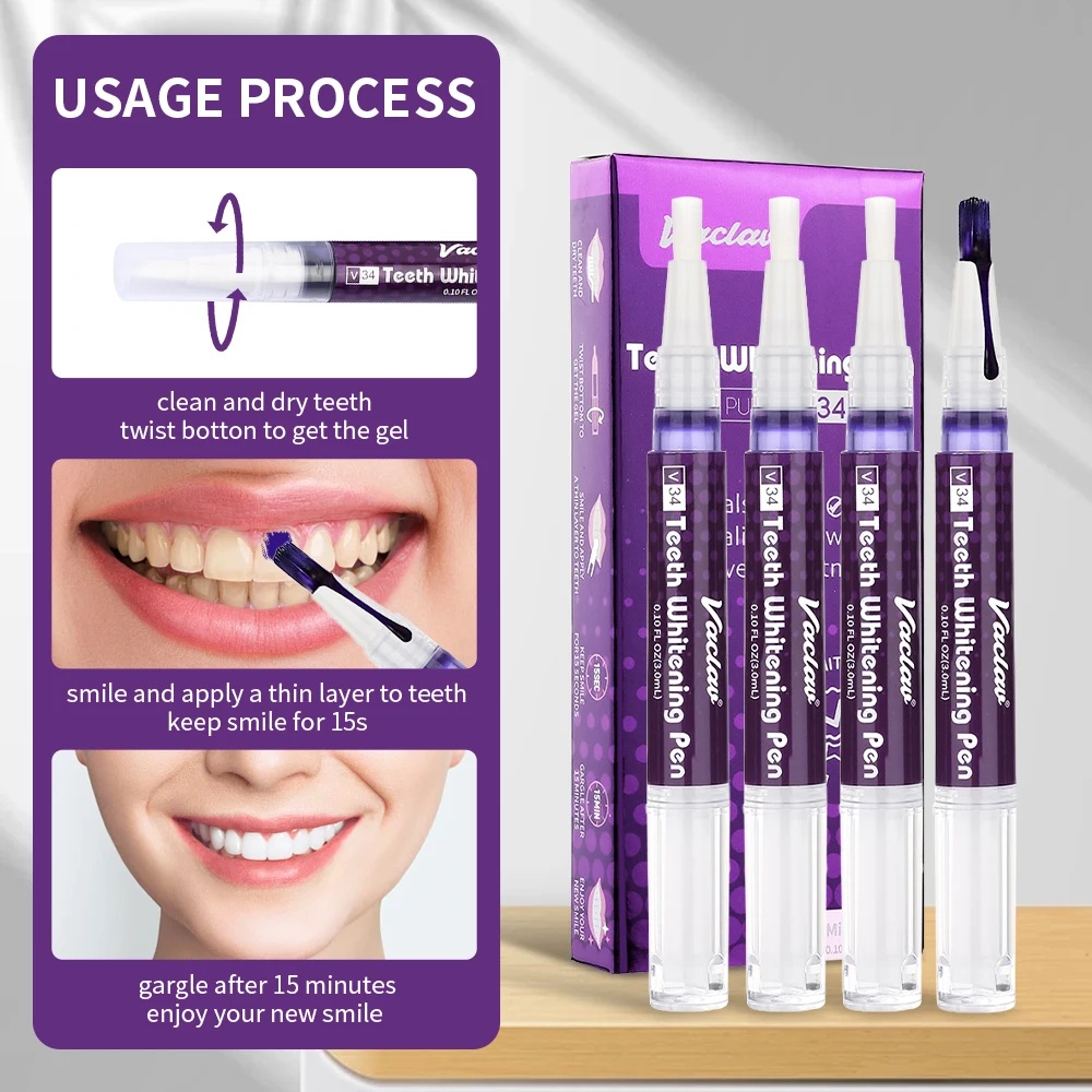 Vaclav V34 Lila Zahnaufhellung – Teeth Whitening Price Bewertung und Preis