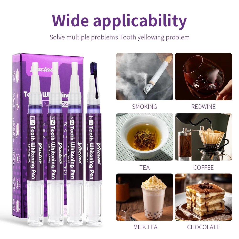 Vaclav V34 Lila Zahnaufhellung – Teeth Whitening Price Bewertung und Preis